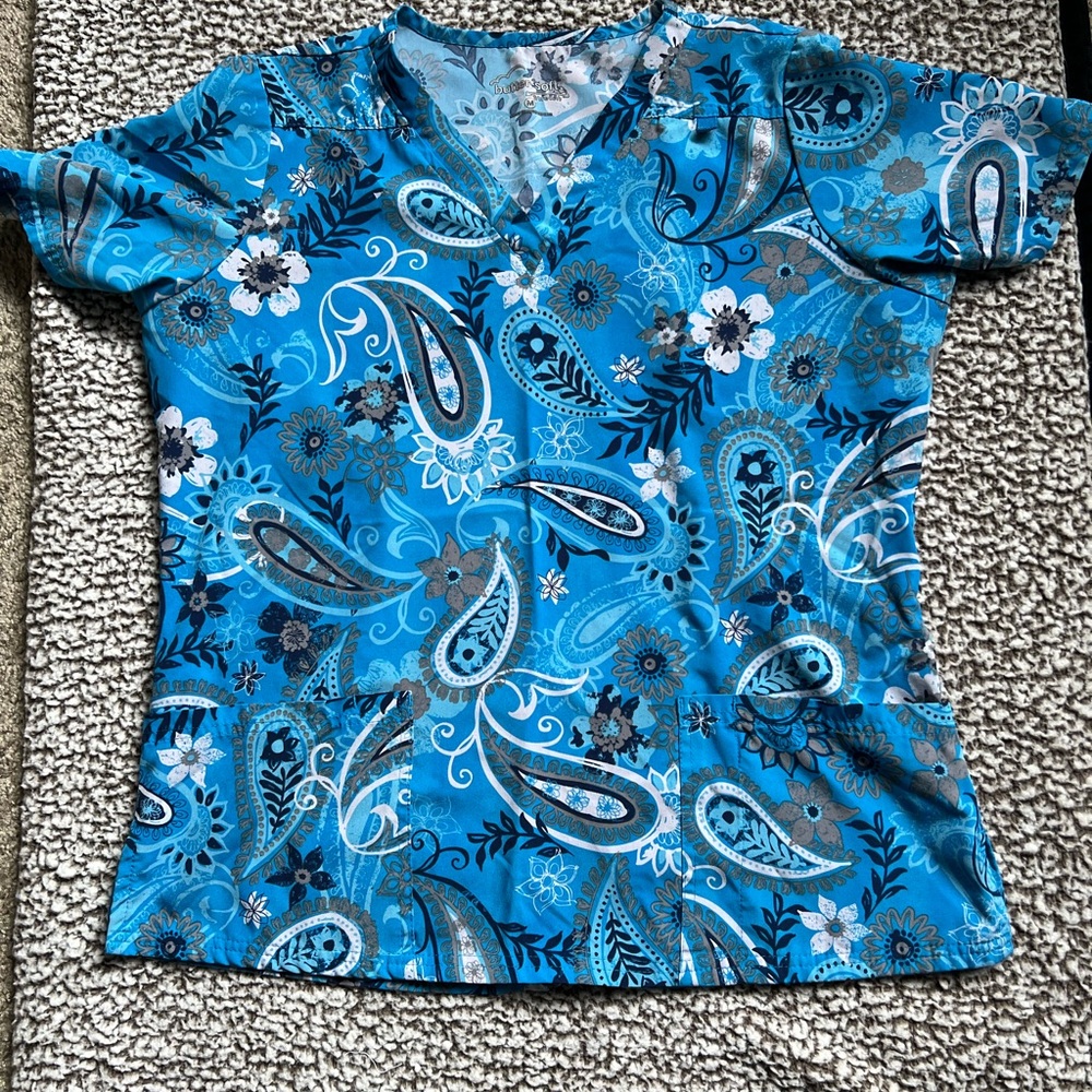 UA butter-soft stretch ladies scrub top